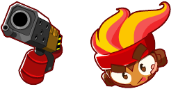 Vista previa del cursor: BTD6 Cute Gwendolin Mouse Cursor Pack - 67 - cute-cursor.com
