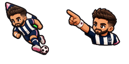 Cursor preview: Meme Cute Inter Miami Monterrey Character - 62 - cute-cursor.com