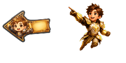 Cursor preview: Oblivion Remastered Switch - 66 - cute-cursor.com