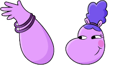 Cursor preview: Custom Cursor - Waterbaby from Centaurworld - 5 - cute-cursor.com