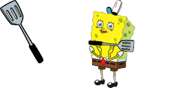 Cursor preview: Spongebob NO Breaks Meme - 3 - cute-cursor.com