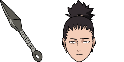 Cursor preview: Shikamaru Nara - 1 - cute-cursor.com