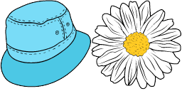 Cursor preview: Stylish Bucket Hat - 1 - cute-cursor.com