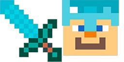 Cursor preview: Grass Block - 66 - cute-cursor.com