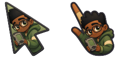 Cursor preview: Meme Cute Danny Phantom Tucker Foley and his PDA - 65 - cute-cursor.com