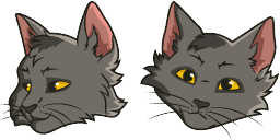 Aperçu du curseur : Warrior Cats Graystripe Custom Cursor Pack - 12 - cute-cursor.com