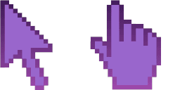 Cursor preview: Amethyst Pixel - 66 - cute-cursor.com