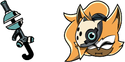 Cursor preview: Whisper the Wolf - 1 - cute-cursor.com