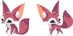 Cursor preview: Fennec Fox - 66 - cute-cursor.com
