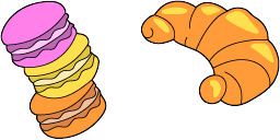 Cursor preview: Macaron Pastel Nine - 1 - cute-cursor.com