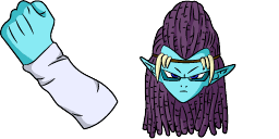 Cursor preview: Dragon Ball Cast - 1 - cute-cursor.com