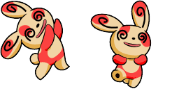 Cursor preview: Spinda Solo - 66 - cute-cursor.com