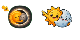Cursor preview: Total Solar Eclipse 2026 - 66 - cute-cursor.com
