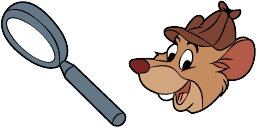 Cursor preview: Basil Baker Street - 65 - cute-cursor.com