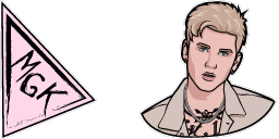 İmleç önizlemesi: MGK Edition Cursors - 66 - cute-cursor.com