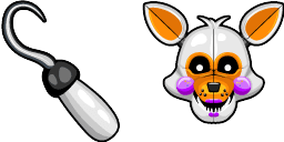 Cursor preview: Lolbit - 32 - cute-cursor.com