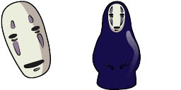 Cursor preview: No-Face - 1 - cute-cursor.com