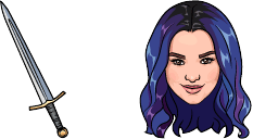 Cursor preview: Mal Descendants - 66 - cute-cursor.com