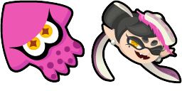 Cursor preview: Callie Squid Sister - 66 - cute-cursor.com
