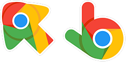 Cursor preview: Chrome - 1 - cute-cursor.com