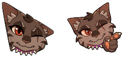Cursor preview: Warrior Cats Fury Cute Cursor Pack - 66 - cute-cursor.com