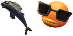 Cursor preview: Fresh Fish Pickaxe - 3 - cute-cursor.com