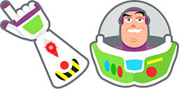 Cursor preview: Buzz Lightyear - 1 - cute-cursor.com