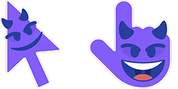 Cursor preview: Devil Face - 66 - cute-cursor.com