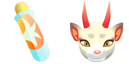 Cursor preview: Shino Deer - 66 - cute-cursor.com
