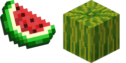 Cursor preview: Melon Slice - 66 - cute-cursor.com