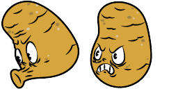 Cursor preview: Custom Cuphead Cursor Pack - Sal Spudder - 66 - cute-cursor.com