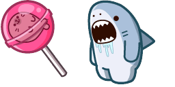 Cursor preview: Adorable Ocean - 66 - cute-cursor.com