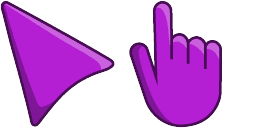 Cursor preview: Dark Orchid - 49 - cute-cursor.com