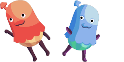 Cursor preview: Ooblets Custom Cursor Pack - Gullysplot Collection - 1 - cute-cursor.com