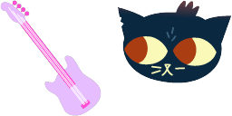 Cursor preview: Night in the Woods Custom Cursor Pack - 66 - cute-cursor.com