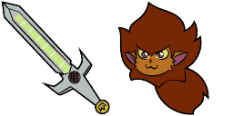 Cursor preview: Eberwolf - 66 - cute-cursor.com