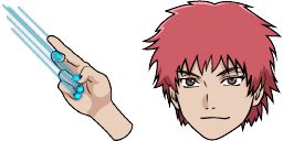 Cursor preview: Sasori Puppet - 1 - cute-cursor.com