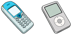 Cursor preview: iPod Classic - 1 - cute-cursor.com