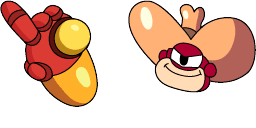Cursor preview: Boxbot Prime - 1 - cute-cursor.com