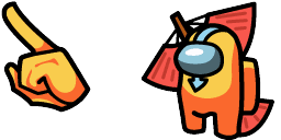 Cursor preview: Avatar Aang Fusion - 1 - cute-cursor.com
