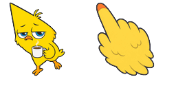 Cursor preview: Tired Tuesday Meme - 1 - cute-cursor.com