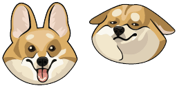 Cursor preview: Adorable Puppy Parade - 66 - cute-cursor.com