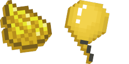 Cursor preview: Yellow Pop - 65 - cute-cursor.com