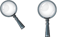 Cursor preview: Magnifying Glass - 1 - cute-cursor.com