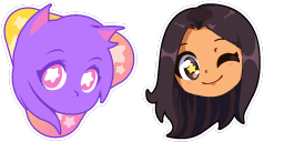 Cursor preview: Aphmau - 1 - cute-cursor.com