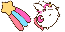 Cursor preview: Pusheenicorn Mouse - 66 - cute-cursor.com