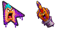 Cursor preview: Custom Cursor Loudmouth Rooster - 1 - cute-cursor.com