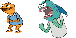 Cursor preview: SpongeBob Creative Mix - 1 - cute-cursor.com