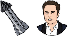 Cursor preview: Elon Musk - 57 - cute-cursor.com