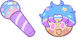 Cursor preview: Cute Cursor - Popping Candy Cookie - 53 - cute-cursor.com